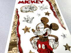 Sandylion Disney Mickey Mouse Comics Clear Stickers 2003 Vintage Scrapbook NOS
