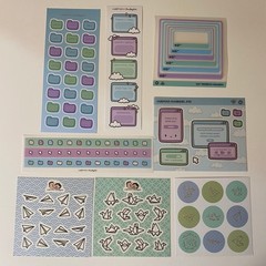 Hubman And Chubgirl Stickers Set