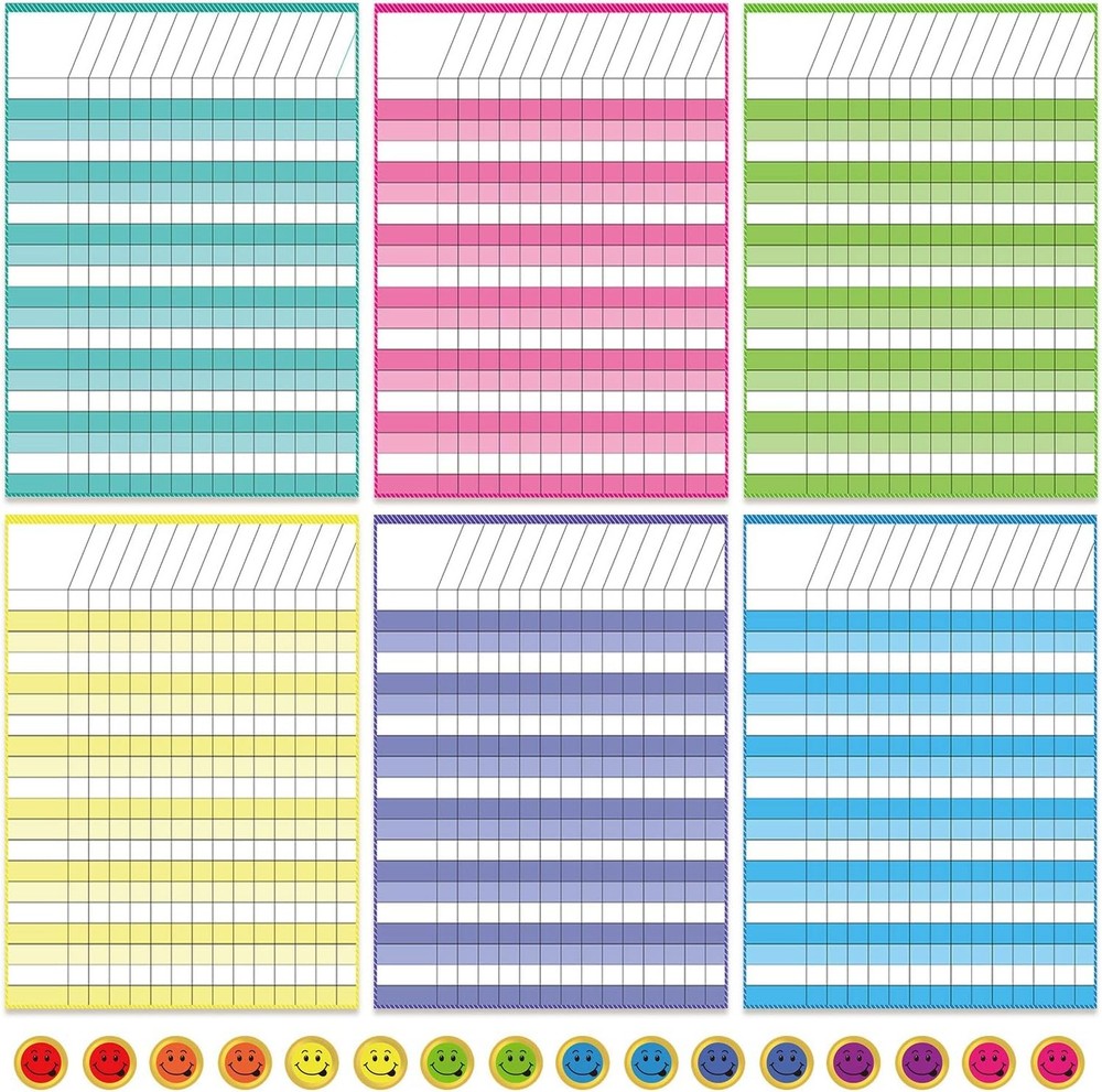 Dry Erase Reward Charts Stickers
