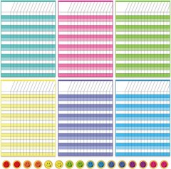 Dry Erase Reward Charts Stickers