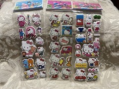 Retro Vintage Look Hello Kitty 3D Bubble Puffy Stickers 3 sets (#35)