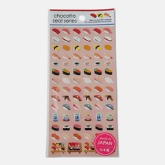 Japanese Food Stickers Set 3 Sheets Kawaii Scrapbooking Sticker Japan