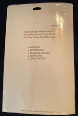 NEW Vintage Hallmark Sticker 4 Sheet Package Computer Phone Etc. Memo Unopened
