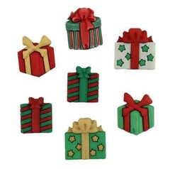 Buttons Galore 50+ Assorted Christmas Theme Buttons for Sewing & Crafts