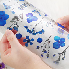 500Pcs Natural Flower Stickers with 260Pcs Letter Stickers,Self-Adhesive Flower
