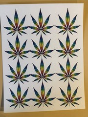 43 Pcs 420 themed junk journal/scrapbooking kit