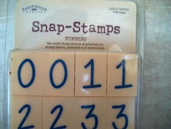 KAREN FOSTER SNAP STAMPS – NEW LARGE CASUAL