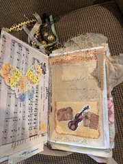 Large Treasure Journal Handmade In NEw ORlean Inspired Unique Gift