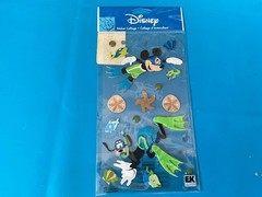 Disney~Jolee’s Boutique~Mickey Mouse & Goofy Swim Scrapbook Dimension Stickers