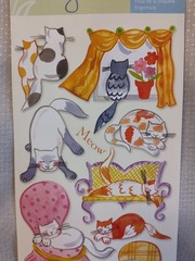 Daisy Hill Kitty Cat Stickers Sheet*Scrapbooking*Crafts*