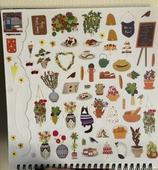 Sticker & Chill Wanderlust Scrapbook New Sticker Book Travel Plants
