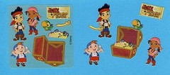10 Make Your Own Jake and the Never Land Pirates Stickers – Party Favors