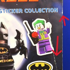 LEGO DC Batman Super Heroes Ultimate Sticker Collection Book 1000+ Reusable READ
