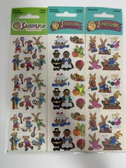 SET! Vintage Sandylion NIP Packs Stickers