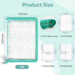 Sticker Organizer Binder Sticker Storage Album A5 Sticker Book Collecting Album