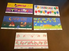 Huge Lot of 55 EK Success Over-alls Scrapbook Titles 12” X 5.25” Each Different
