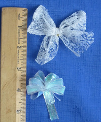 #70 Lot of 55+ Assorted Bows Approximately .25″-2.5″ Scrapbook DIY Crafts Hair