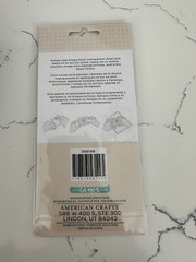 American Craft Twilight One Canoe Two 19 Acrylic Stamps Leaves Love Scrapbooking