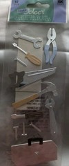 Jolee’s Boutique Scrapbook Stickers Tool Box Hammer Saw Screwdrivers Wrench