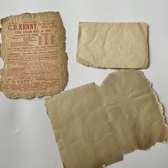Antique Ephemera Photograph Trade Card Fun Variety Scrap Lot Scrapbooking