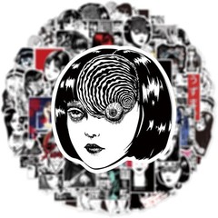 50Pcs Manga Tomie Stickers Mixed Pack,Junji Ito Cartoon Characters Stickers M…