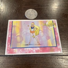 Sailor Moon Trading Sticker Card #11 1999 DIC Entertainment Toei Animation VTG
