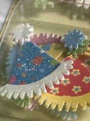 K&Company Layered Accents K Company Birthday Floral Party Hats
