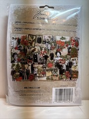 Tim Holtz idea-ology Christmas Layers & Paper Dolls 2024 82 Pieces Ephemera New!