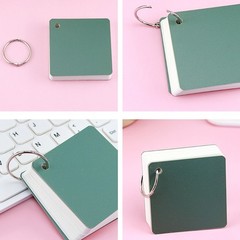Creative Detachable Notepad Miniature Notebook 60 Sheets 7x7cm Travel Journal