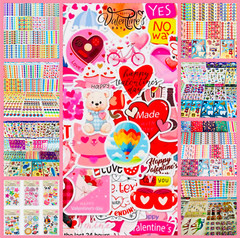 799 STICKERS Lot GIRLY Planner All Themes & Journaling HALLMARK Kid Squad Girls