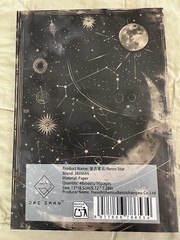 Romantic Universe Moon Stars Witchy Scrapbook Journal Paper Book Pet Stickers