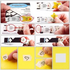 by 3L Repositionable Mounting Squares, 1000-Pack