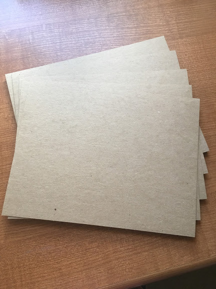 Chipboard Pads (10 count) 22 pt – 8.5×11″ full sheets 0.022 Lightweight