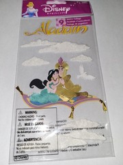 New, Disney, EK Jolee’s Dimensional Sticker, «Aladdin & Jasmine» Flying Carpet