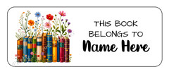 30 THIS BOOK BELONGS TO/FROM LIBRARY OF/STICKERS LABELS/TEACHER – PERSONALIZED
