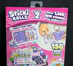 Sticki Rolls Sticki Book Wearable & Shareable Sticker Teal Bracelet + Book NEW