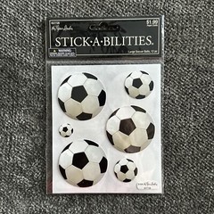 Lot Of Soccer Stickers for Scrapbooking & Paper Crafts – NEW-Variety of Brands