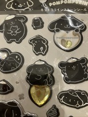 Brand New Sanrio Monotone Stone Purin Sticker Sheet