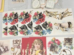 Anna Griffin AG848 «FELINE CARD TOPPERS» Embellishments Card-Layers Cats 313-Pcs