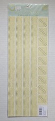 Brenda Walton Flora Bella Borders & Corners Embossed Stickers By K&Company