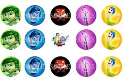15 Pre-Cut Inside Out 1 Inch Bottle Cap Images (Discontinued)