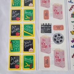 VINTAGE 1990s FMI Frances Meyer Stickers 4 Packages Scrapbooking Collection