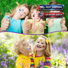 600Pcs Flower Stickers, Cute Vintage Floral Sticker for Kids, Clear Wildflower S