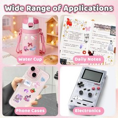 990Pcs Cute Scrapbook Stickers Travel Y2k Japanese Sticker Book for Adult Kaw…