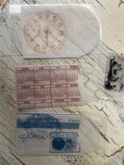 Vintage LOT OF REBECCA SOWER ATTIC COLLECTION scrapbook Embellishments