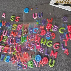 Huge Scrapbooking Stickers Alphabet Letters Assorted Lot