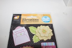 American Traditional Designs Tres Chic Elevations Dimensional Stickers Flowers