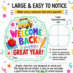 Stickers for Kids Classroom, Student Gifts from Teacher | Back to School Stic…