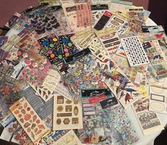 Vintage Stickers Lot Sealed Over 150 Packs Sticko Jolees Stickabikities Hallmark