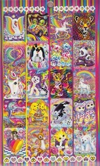 Lisa Frank Sticker Book 600 Stickers ~ Qty 1